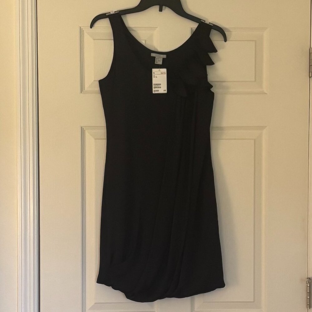 H&M BUBBLE COCKTAIL DRESS Size 4 in color Black